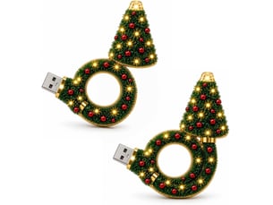 Lot de 2 projecteur de plafond sapin de noël, plug and play hd – veilleuse de fête avec 6 motifs, pour chambre et décoration