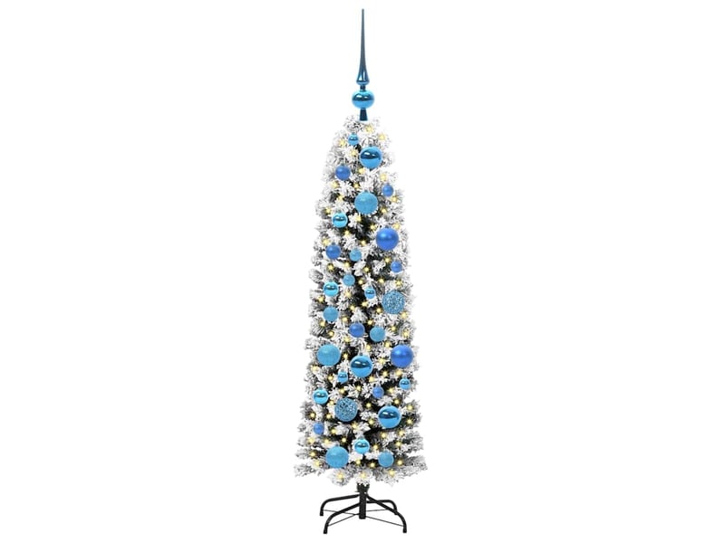  Sapin de noël - arbre de noël artificiel vert 120 cm pvc et acier et plastique  - Conforama C