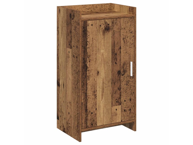  Meuble à chaussure, cabinet à chaussures avec stockage bois ancien 48x36x92 cm shl2102  - Conforama A