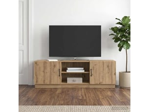 Meuble tv coloris marron 150 cm <strong></strong>  <strong></strong>
