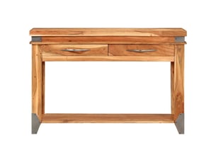 Table de chevet - table console 110x34x74 cm bois d'acacia massif