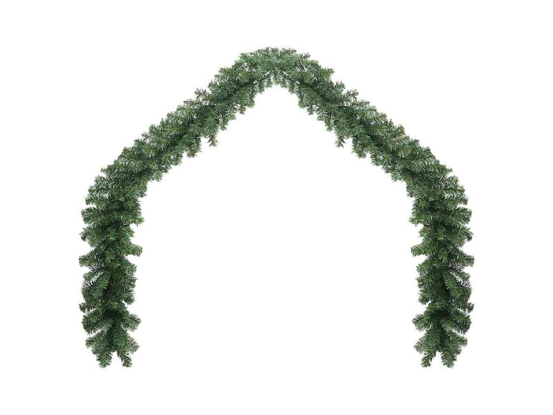  Guirlande de noël 2 pcs 600 led vert 20 m pvc  - Conforama E