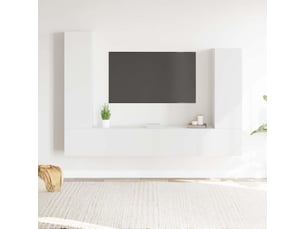 Meuble tv coloris blanc 30.5 cm <strong></strong>  <strong></strong>
