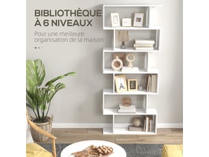 Etagère 80 cm coloris blanc  
