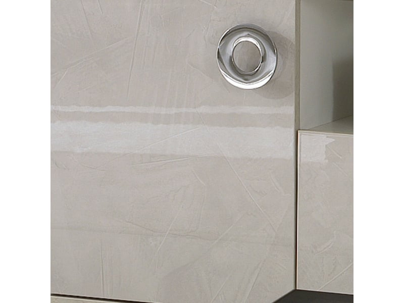  Meuble tv 2 portes 1 tiroir aspect ciment et gris anthracite - libeccio LIBECCIO - Conforama D