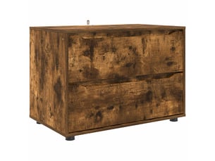 Commode 1 tiroir(s) <strong></strong> <strong></strong> coloris bois clair largeur 80 cm