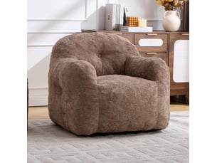 Fauteuil fixe <strong>MODENVIE</strong> <strong></strong> Tissu taupe vendu A l'unité