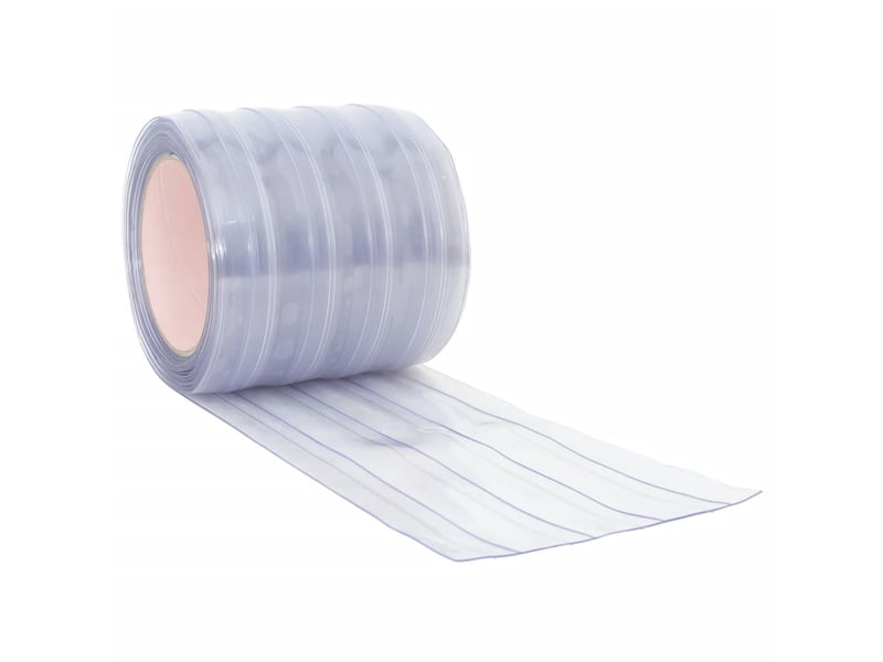  Rideau de porte transparent 200 mmx1,6 mm 25 m pvc cf43628  - Conforama D