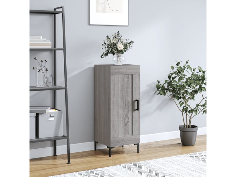  Buffet - bahut - meuble de rangement sonoma gris 34,5x34x90 cm bois d'ingénierie  - Conforama B