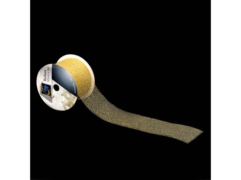  Ruban imprimé 50mm l.3 m polyester assorti  - Conforama A