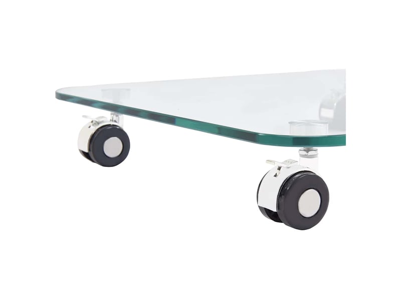  Table basse | table d'appoint 45x40x63 cm verre trempé  - Conforama D