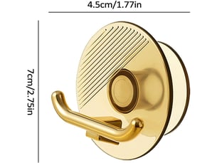 Supports de cordon de prise, porte-prises organisateur de prises à crochet, porte-brosse à dents utilitaire sans perceuse, jaune