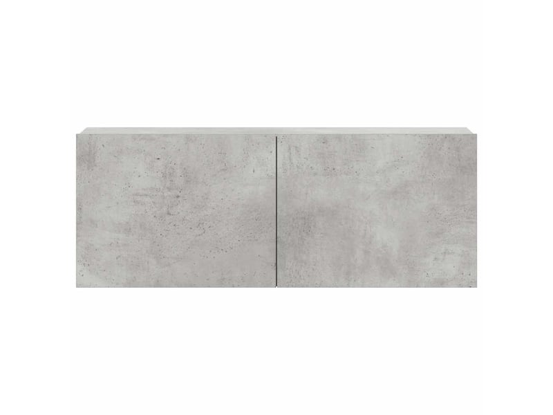  Ensemble de meubles tv 3 pcs gris béton bois d'ingénierie shl68286  - Conforama D
