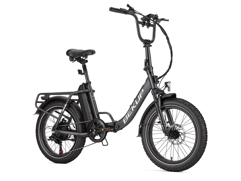  Bekup s3 vélo électrique pliable, pneus 20, batterie 48v 15ah, gris  - Conforama A