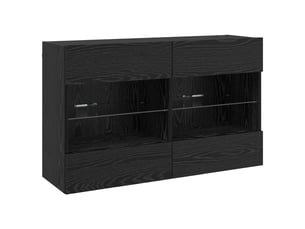 Meuble tv coloris noir 98.5 cm <strong></strong> <strong></strong>