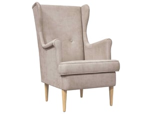 Fauteuil relax manuel VIDAXL  Tissu beige