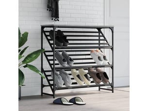 Meuble à chaussures 4 paire(s)  <strong></strong>  <strong></strong> coloris gris