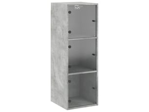 Armoire     <strong></strong> <strong></strong> coloris argenté largeur 35 cm