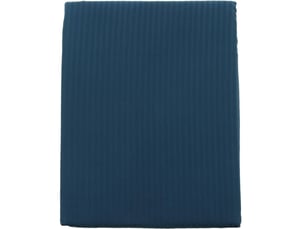 Housse de couette satin de coton versatin - marine - 240x260