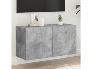 Meuble tv coloris gris 80 cm <strong></strong>  <strong></strong>