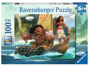 Puzzle 100 p xxl - vaiana et maui
