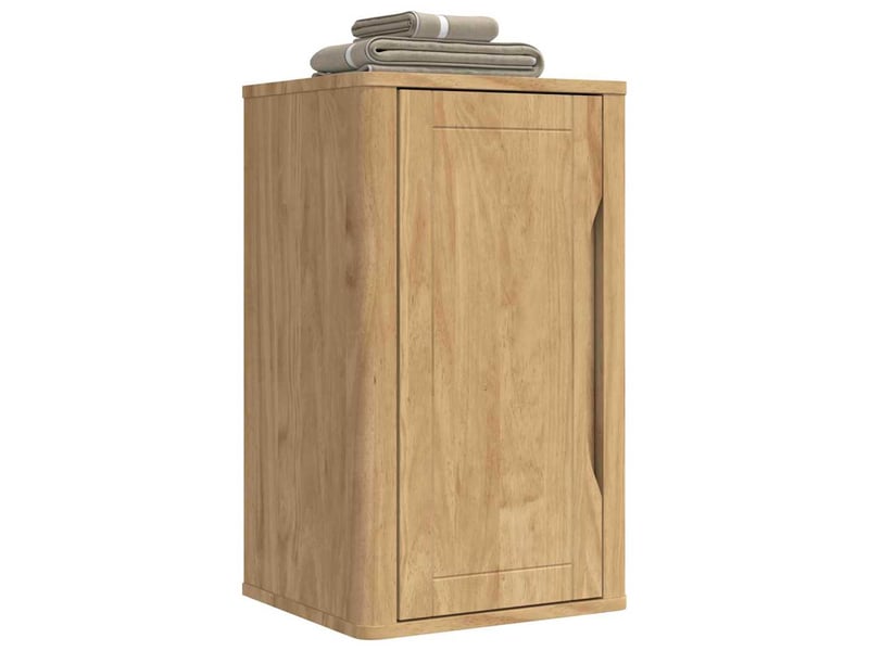  Armoire murale de salle de bain, cabinet de salle de bain avec étagère floro marron cf65176  - Conforama C