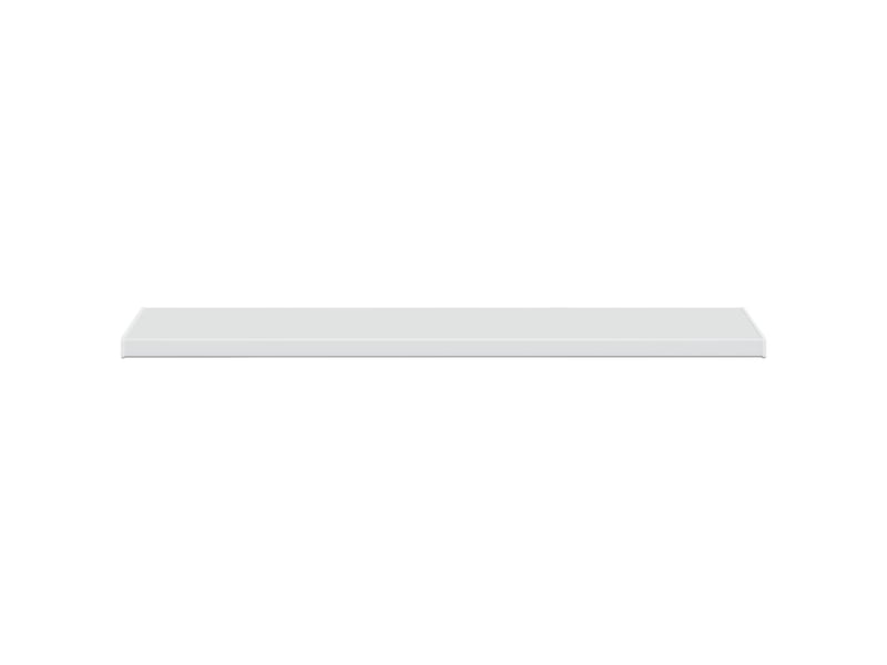  Vidaxl appui de fenêtre blanc 120 x 45 x 4,5 cm pvc  - Conforama E