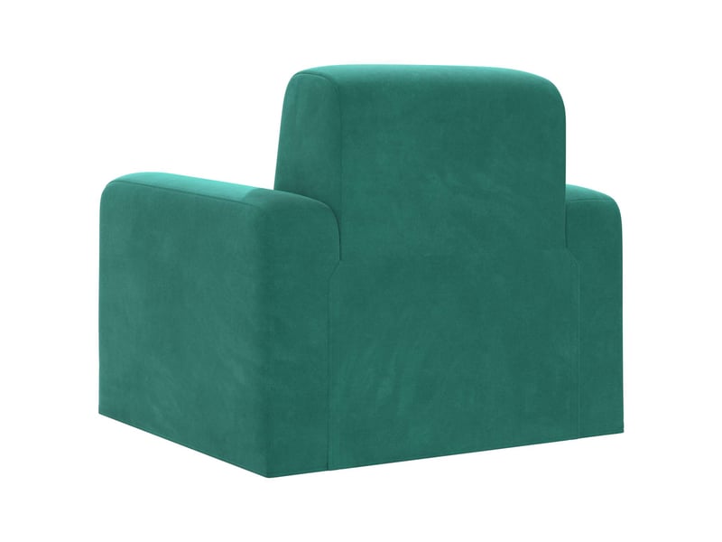  Vidaxl fauteuil turquoise velours  - Conforama E