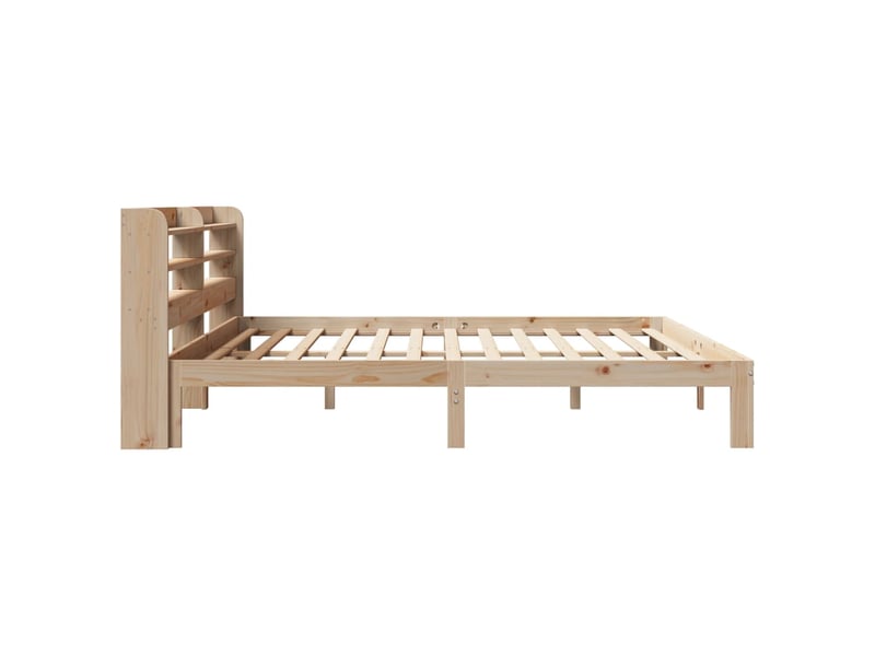  Lit double- lit adulte -  cadre de lit avec tête de lit sans matelas 200x200 cm  - Conforama D