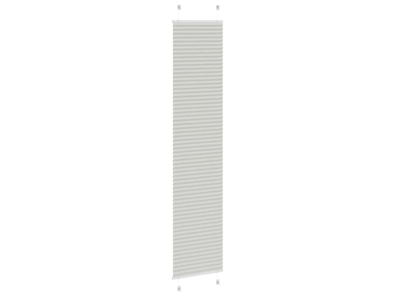 Store plissé, store de fenêtre gris clair 40x200 cm largeur du tissu 39,4 cm cf46884 - Conforama D
