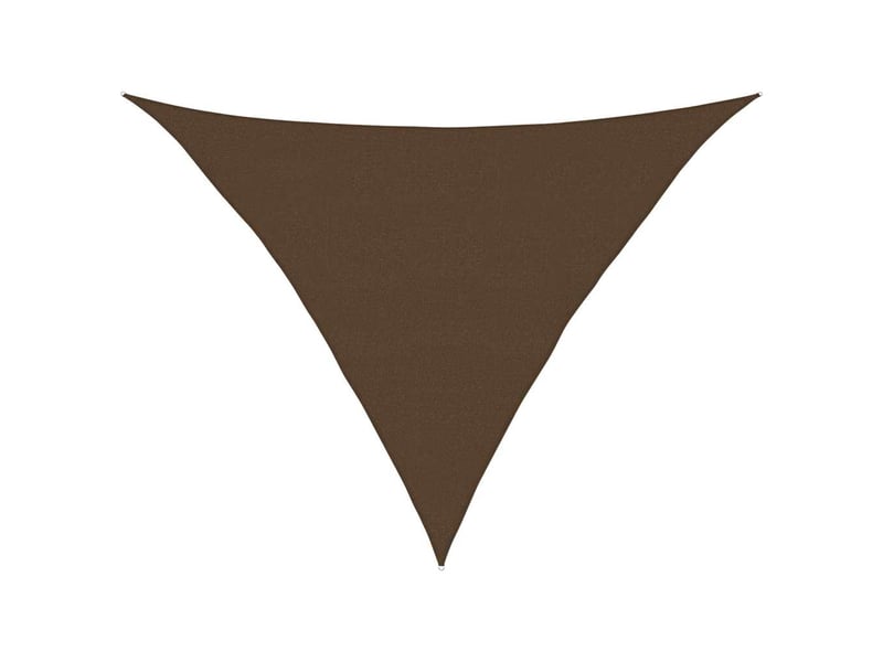  Voile d'ombrage - voile d'ombre - voile parasol 160 gm² marron 5x5x6 m pehd  - Conforama A