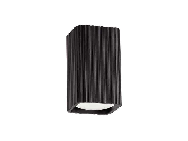  Plafonnier rayo 10 noir aluminium moderne 10x6x6cm SL.3163 - Conforama A