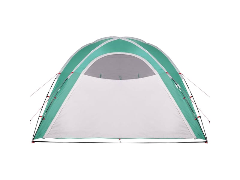  Tente de camping, tente de réception vert imperméable 360x360x219 cm  - Conforama E