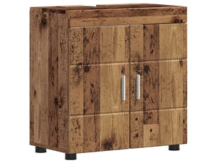 Ensemble d'armoire de salle de bain tulum bois ancien cf62972