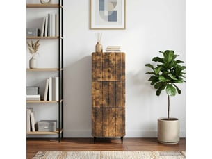 Armoire de rangement bureau, armoire à tiroirs 33 x 34.5 x 92 cm bois d'ingénierie shl8551