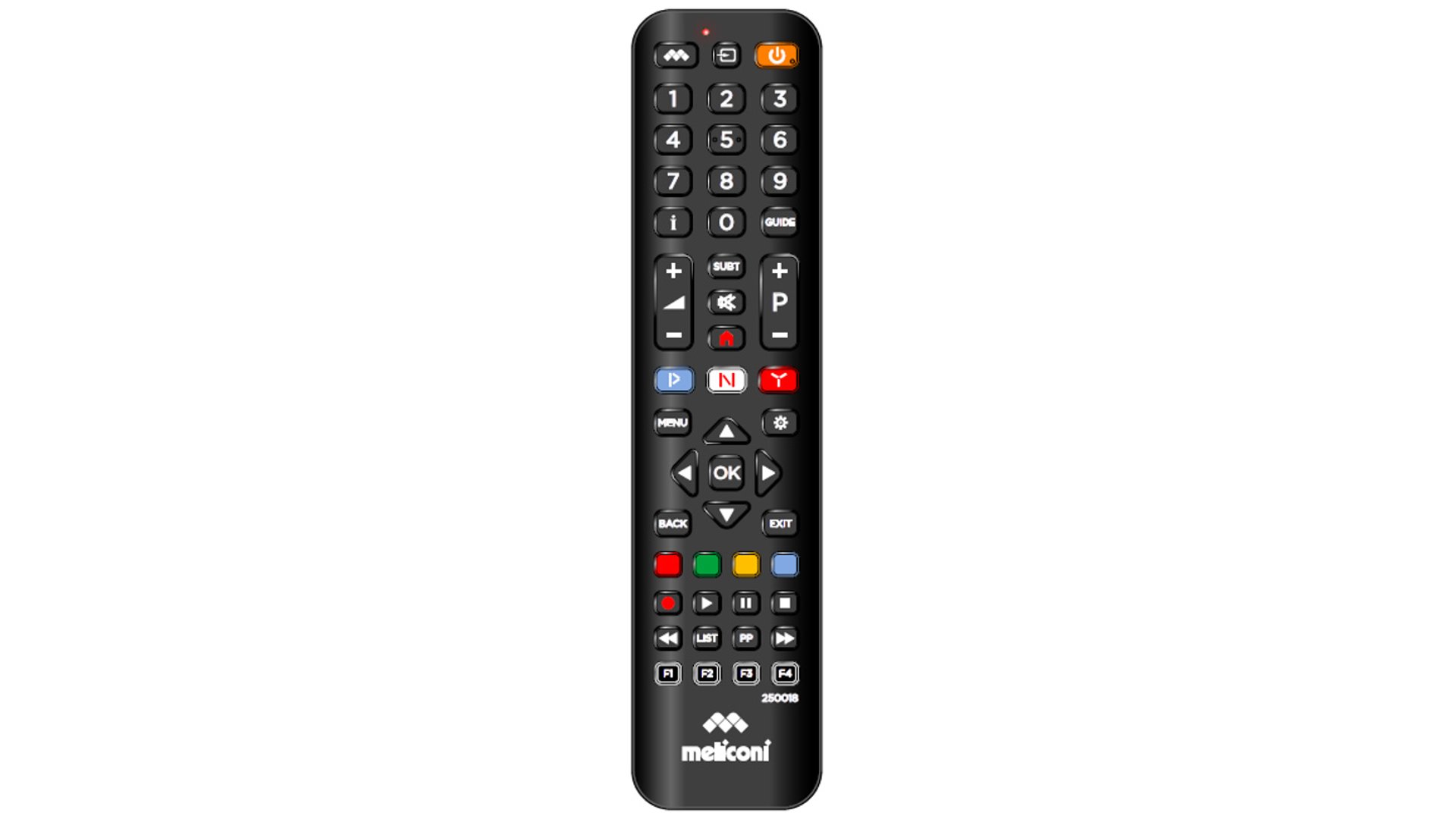TELECOMMANDE MELICONI TLC EVO7