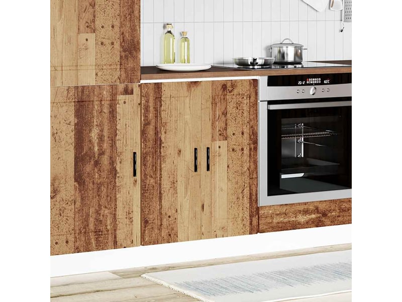  Meuble de rangement, armoire de cuisine porto vieux bois bois d'ingénierie shl8233  - Conforama C