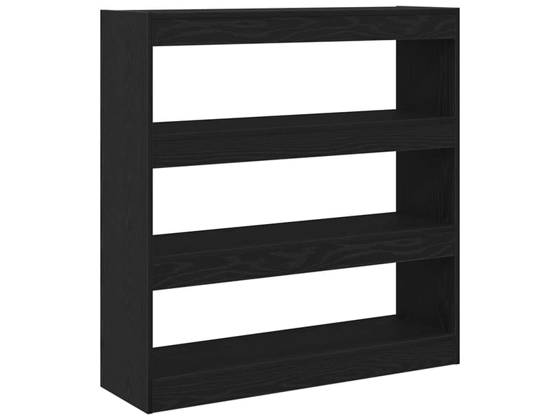  Bibliothèque 3 niveaux, armoire à livres 100 x 30 x 103 cm bois d'ingénierie  - Conforama A