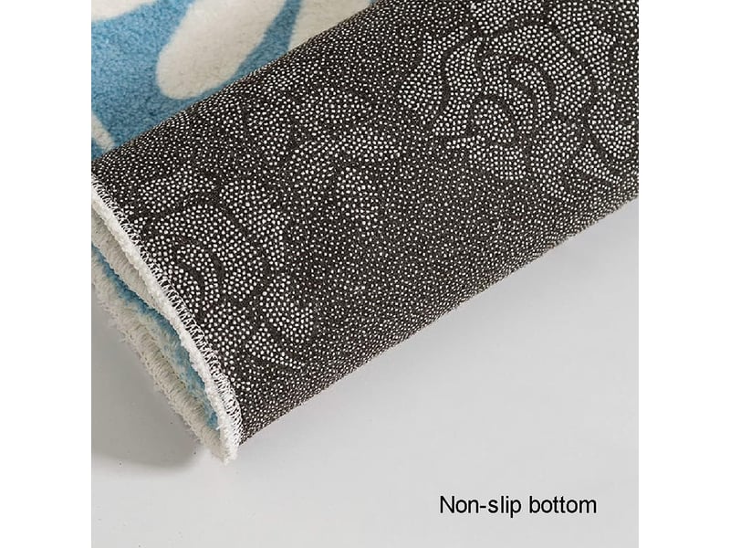 Tapis de porte demi-rond, doux antidérapant tapis entrée intérieur lavable tapis paillasson pour entrée de la cuisine, couloir, d'entree extérieur (4 - Conforama C