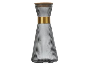 Carafe eau en verre pichet eau élégant pour les occasions spéciales avec 2 tasse