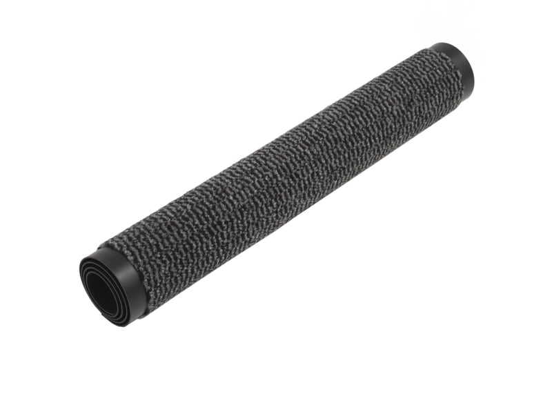  Tapis de porte, paillasson rectangulaire 60 x 90 cm anthracite  - Conforama C