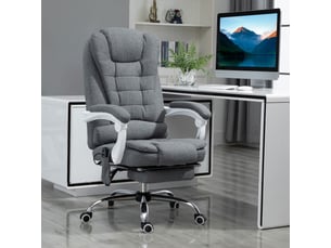 Fauteuil fixe <strong>ZERBACO</strong> Velours côtelé gris