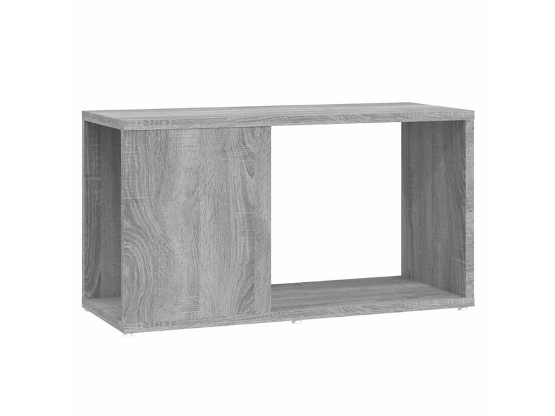  Meuble tv - banc tv - meuble de rangement sonoma gris 60x24x32 cm bois d'ingénierie  - Conforama A