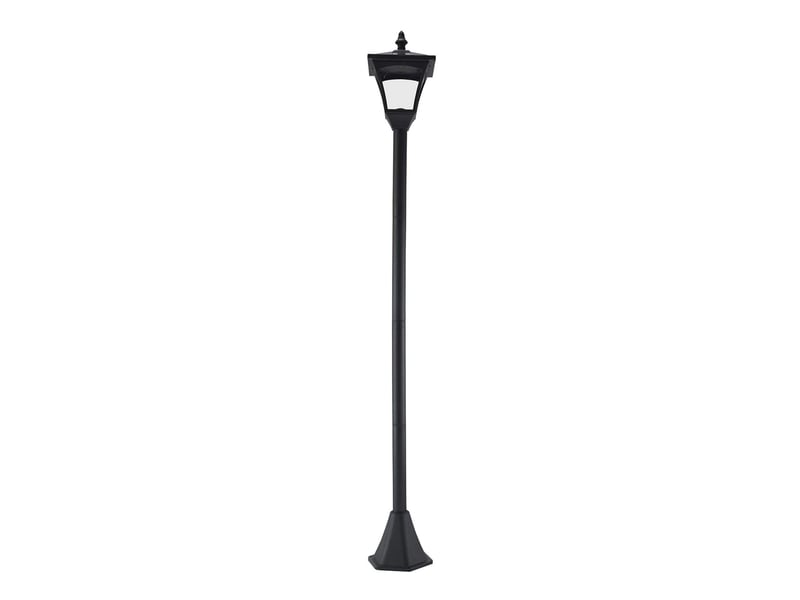  Lanterne solaire 15x15x120 cm led rétro noir  - Conforama A
