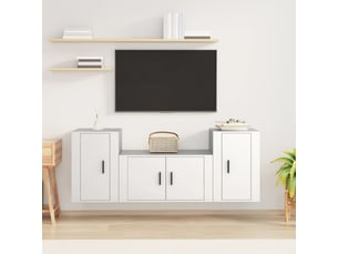 Meuble tv coloris blanc  <strong></strong>  <strong></strong>