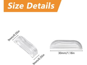 Paquet de 16 mini boutons adhésifs carrés en acrylique, poignées en cristal brillant pour boîtes cadeaux et meubles