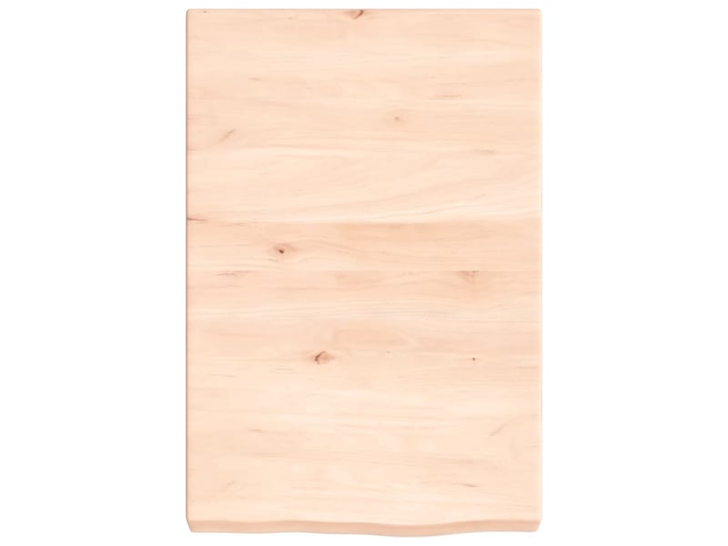  Comptoir de salle de bain, plan de travail 40x60x(2-6) cm bois massif non traité cf65734  - Conforama D