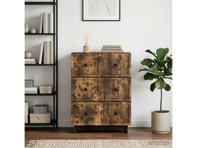  Armoire de rangement bureau, armoire à tiroirs 66 x 34,5 x 90 cm bois d'ingénierie shl969  - Conforama D