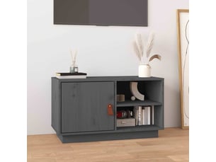 Meuble tv coloris gris 70 cm <strong></strong>  <strong></strong>