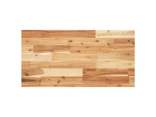 Étagère flottante, panneau de bois 100x40x4 cm acacia massif finition à l'huile cf41561